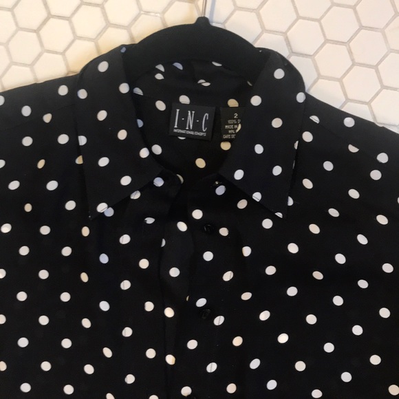 Inc silk blouse - Picture 2 of 2